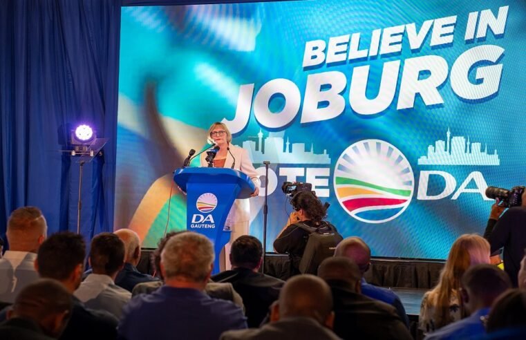 Zille urges Joburg residents to vote for change in upcoming LGE – SABC News
