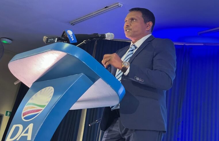 DA’s Haniff Hoosen makes water, sanitation top priority in eThekwini – SABC News