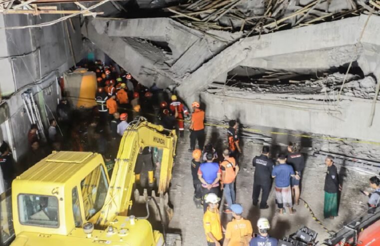 Indonesia rescuers hunt for 38 feared trapped from school collapse – SABC News