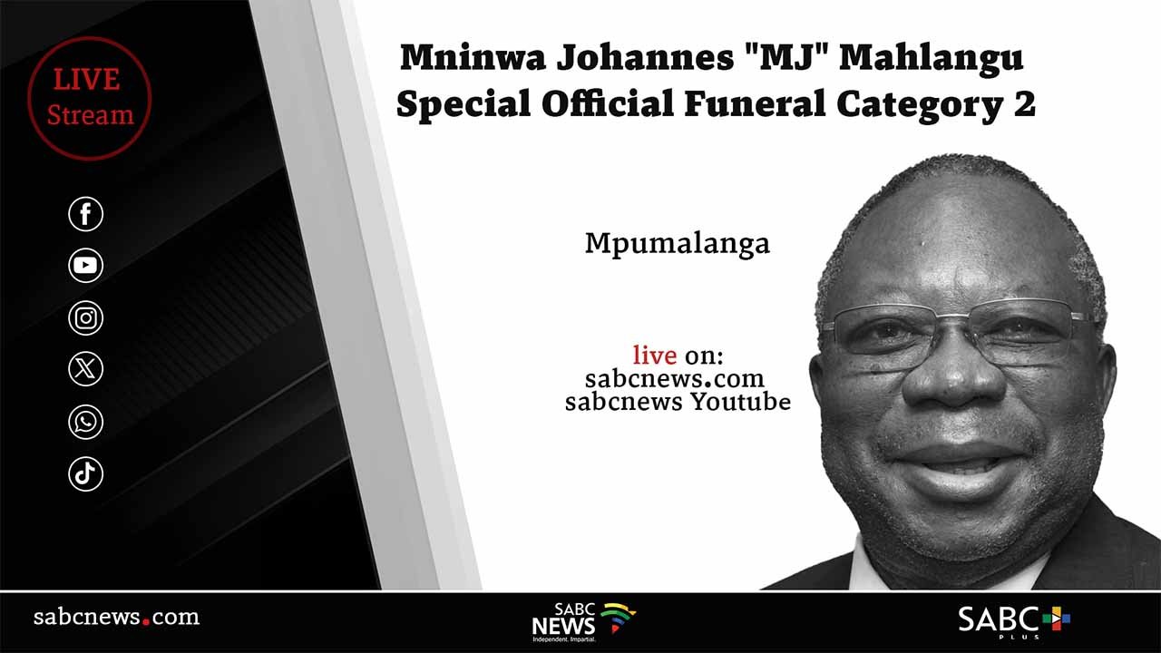 LIVE: Mninwa Mahlangu Special Official Funeral Category 2