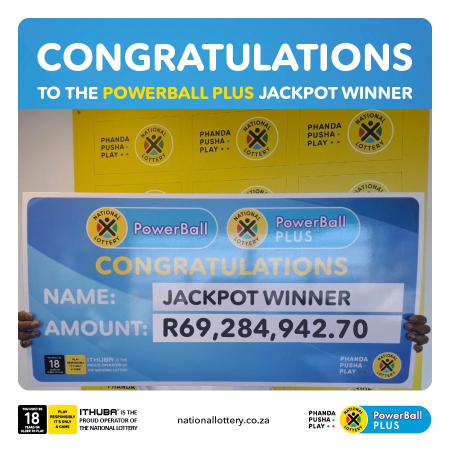 Empangeni Father Claims R69 Million PowerBall PLUS Jackpot