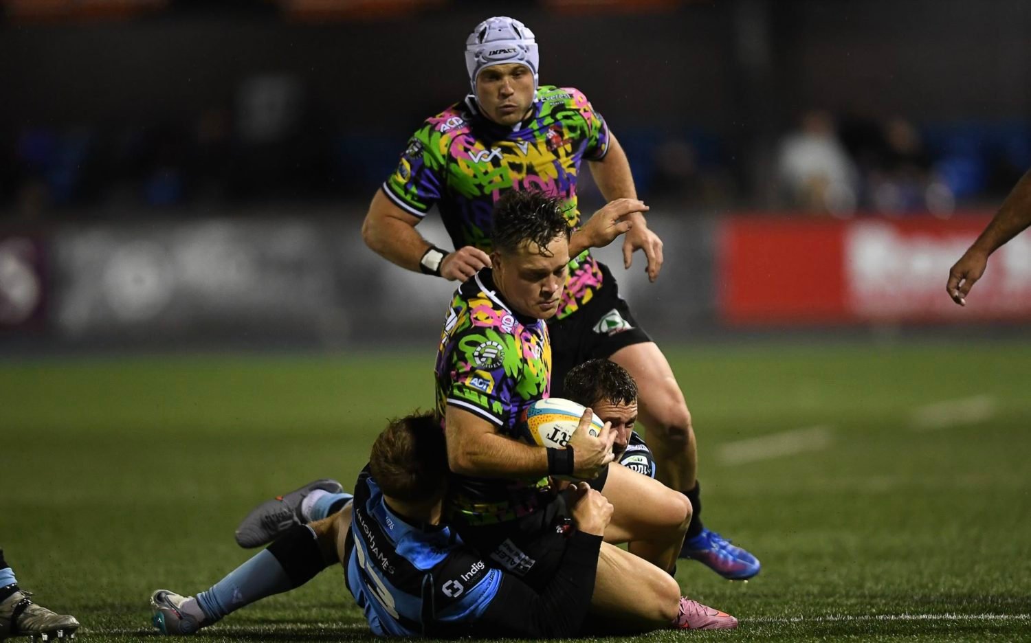 Cardiff outmuscle Lions