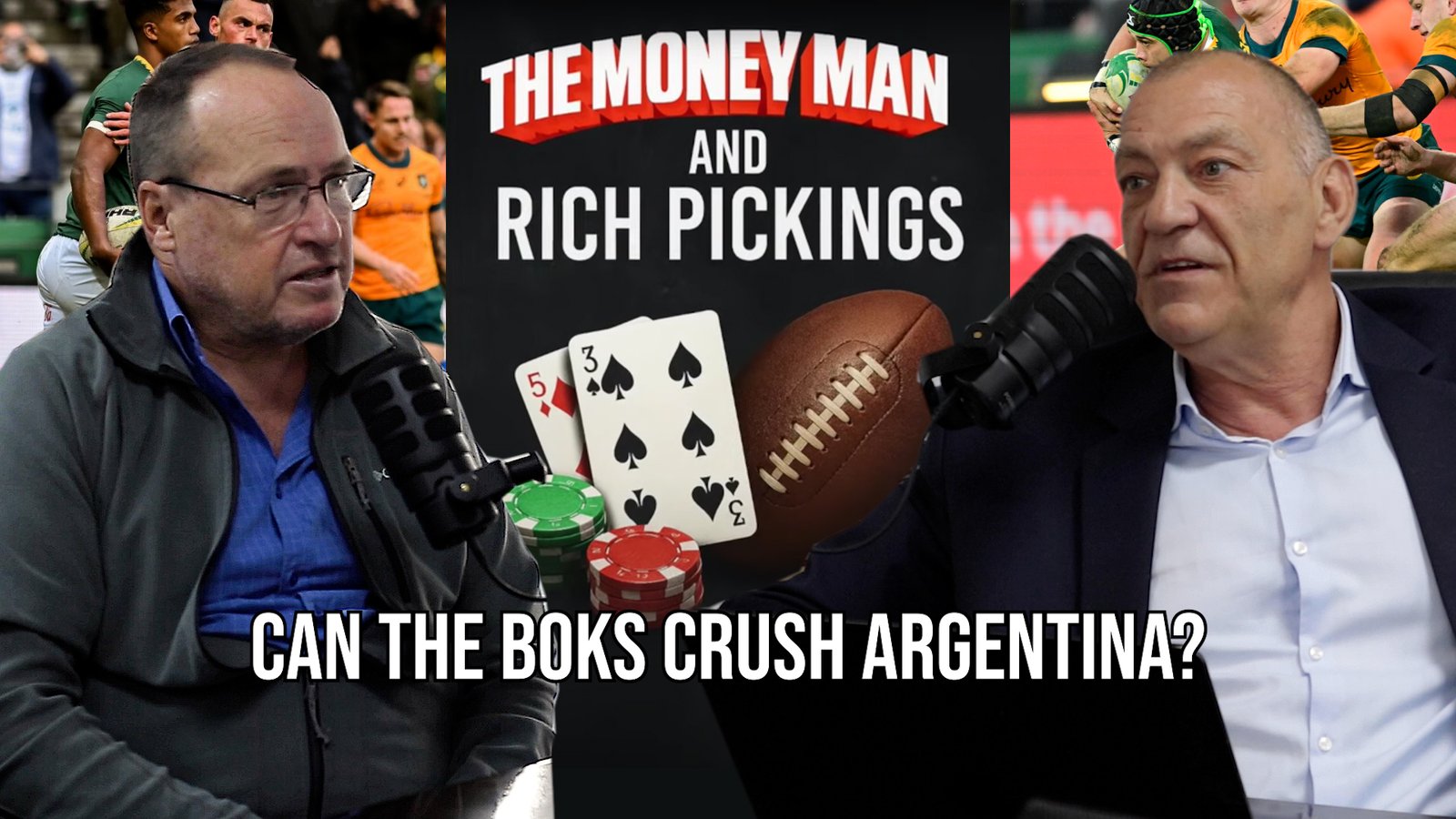 Money Man & Rich Pickings: Can the Boks Crush Argentina?
