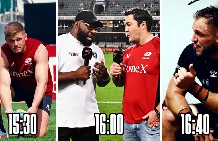 Watch: Inside Sharks-Sarries game day