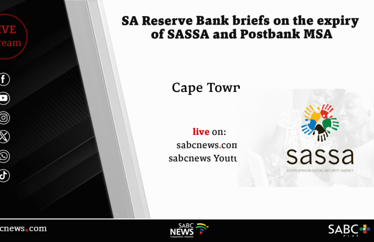 LIVE: SARB briefing on the expiry of SASSA, PMS agreement