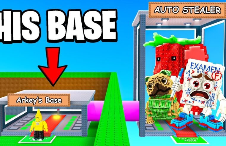 AUTO STEALING BASE TROLL in Steal A Brainrot 😂