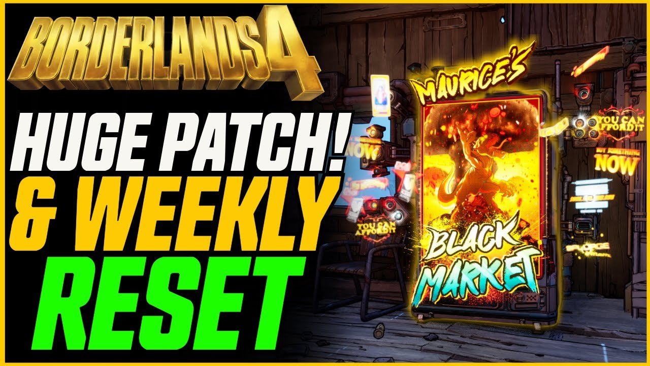 HUGE BUFF PATCH! (60+ AMON BUFFS!) + Weekly Reset & Maurice Location // Borderlands 4 News