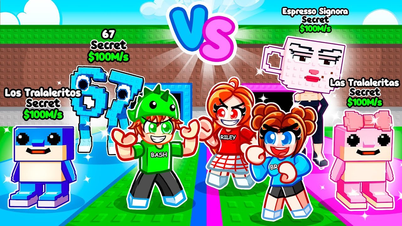 The GIRLS ONLY vs BOYS ONLY Brainrot Challenge…