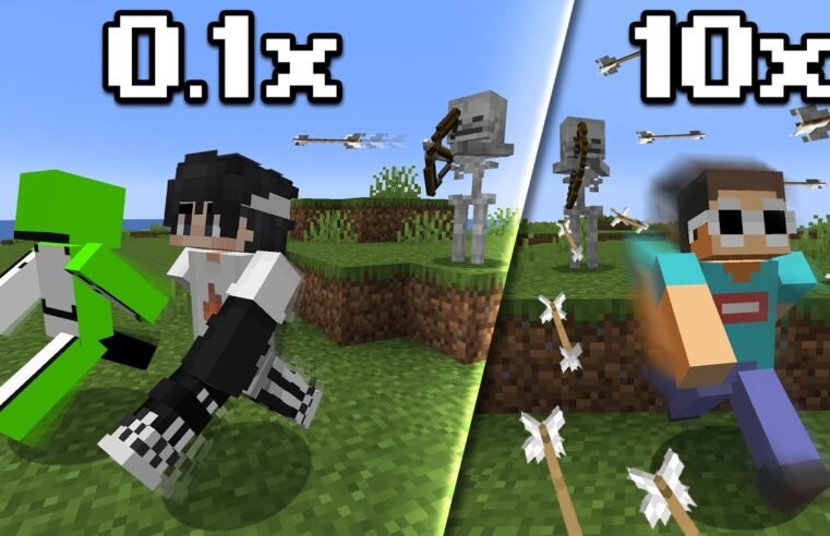 Minecraft, But The Game Speed is Random…