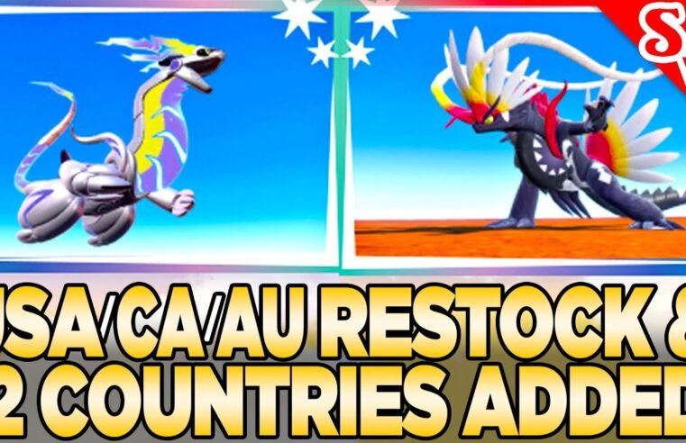 Shiny Miraidon and Koraidon RESTOCKED & 14 New Countries added!