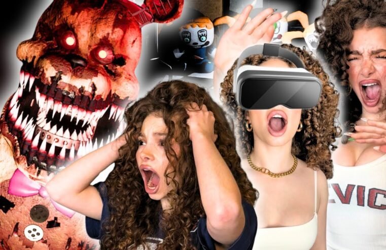 Kalogeras Sisters PLAY FIVE NIGHTS AT FREDDY’S VR! (TERRIFYING)