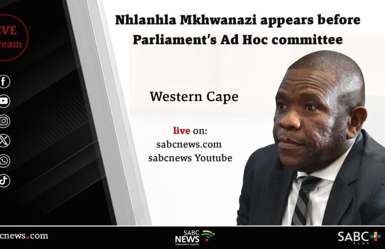 LIVE |Mkhwanazi appears before Parliament Ad hoc Committee: Day 2