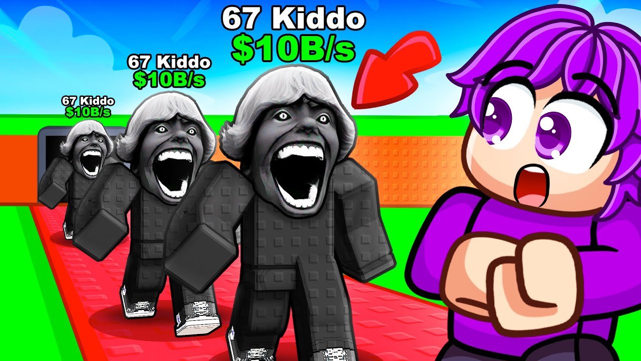 I Added 67 Kid to Steal a Brainrot…