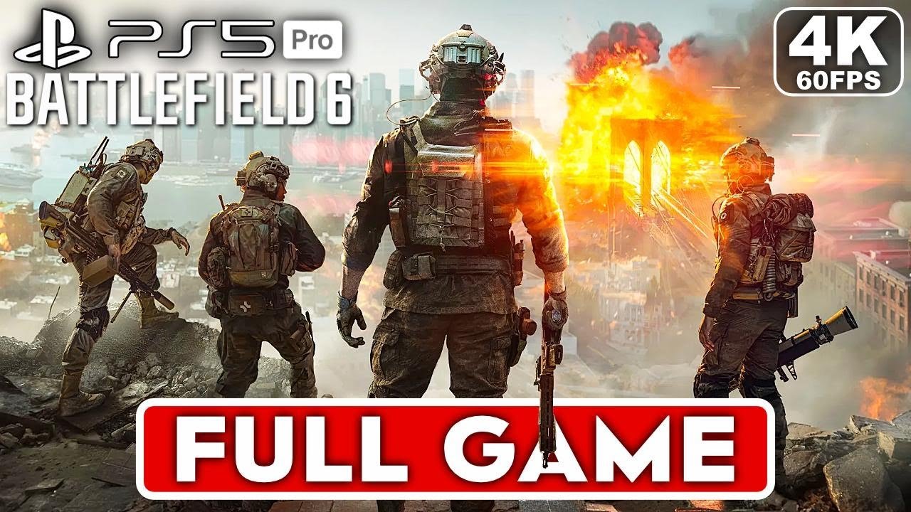 BATTLEFIELD 6 Gameplay Walkthrough Campaign FULL GAME  [4K 60FPS PS5 PRO] – No Commentary