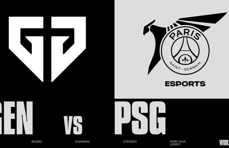 GEN vs PSG | WORLDS 2025 | Swiss