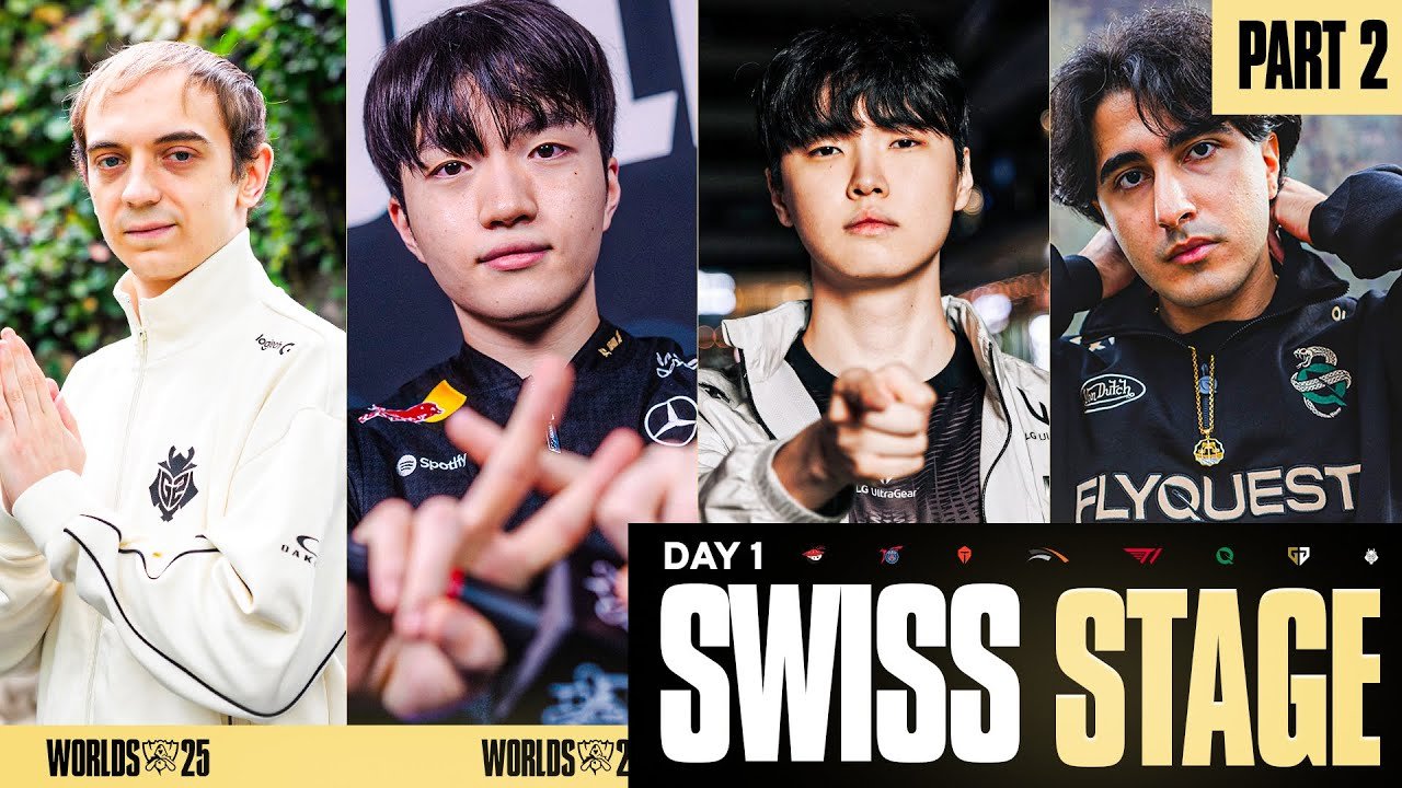 WORLDS 2025 SWISS STAGE BEGINS – DAY 1 PART 2/2