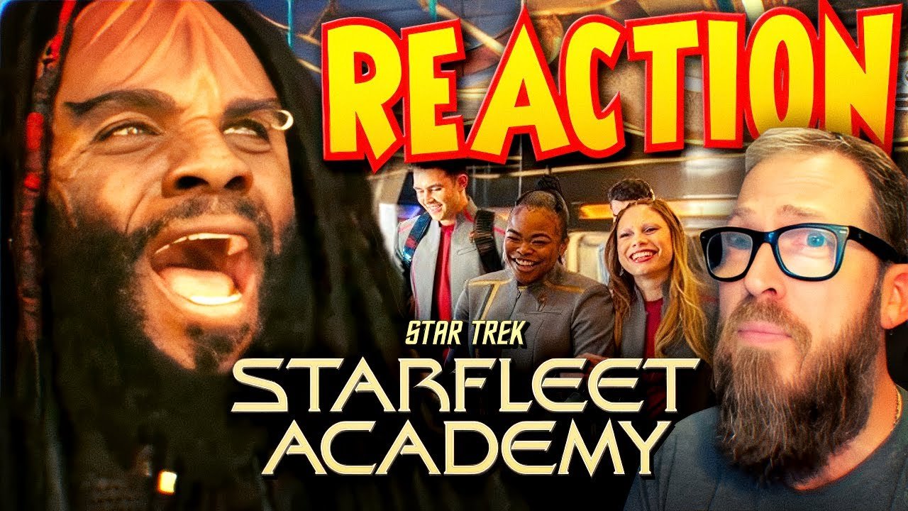 UNBELIEVABLE CRINGE! Star Trek: Starfleet Academy Trailer Reaction
