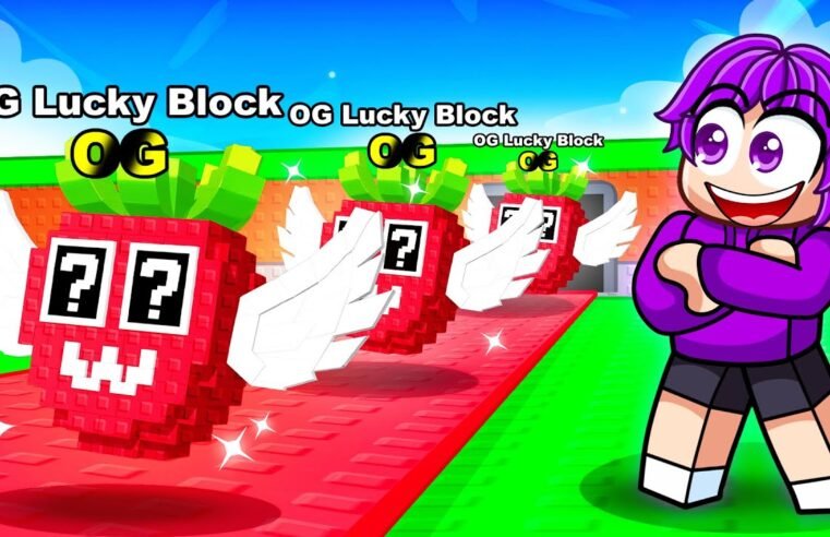 I Got 100 OG LUCKY BLOCKS in Steal a Brainrot
