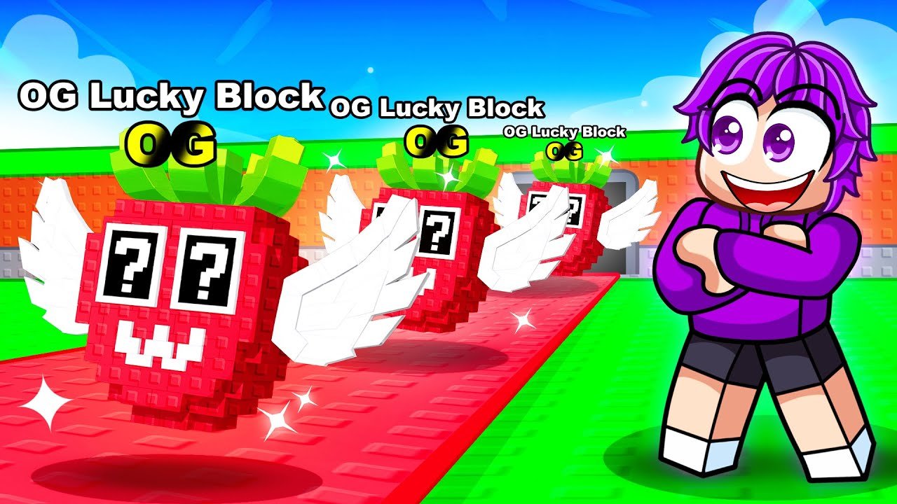 I Got 100 OG LUCKY BLOCKS in Steal a Brainrot