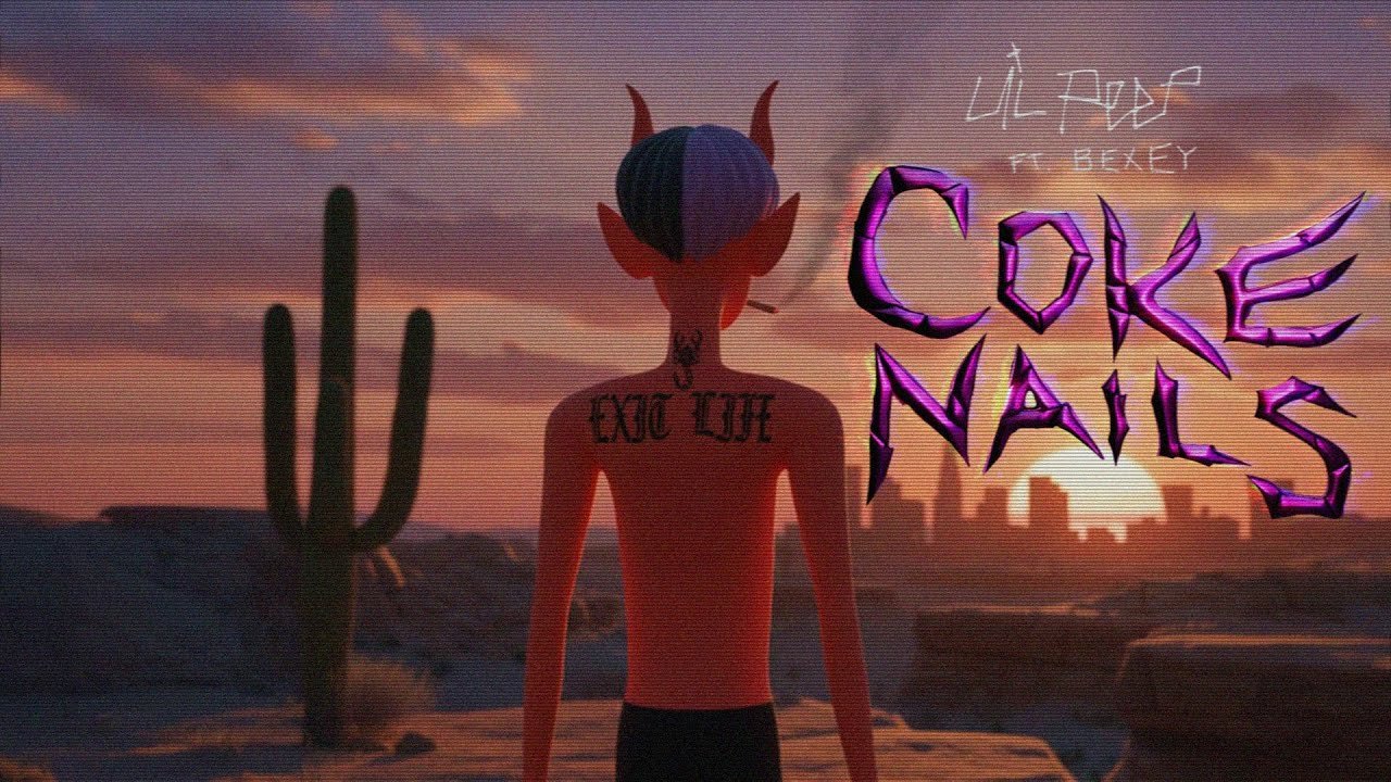 Lil Peep – coke nails (ft. Bexey) (Official Video)