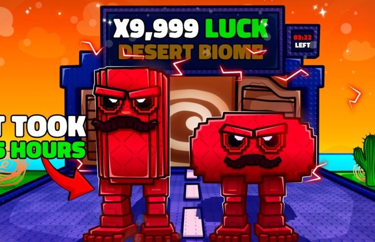 I Unlocked New DESERT BIOME on Plants vs Brainrots