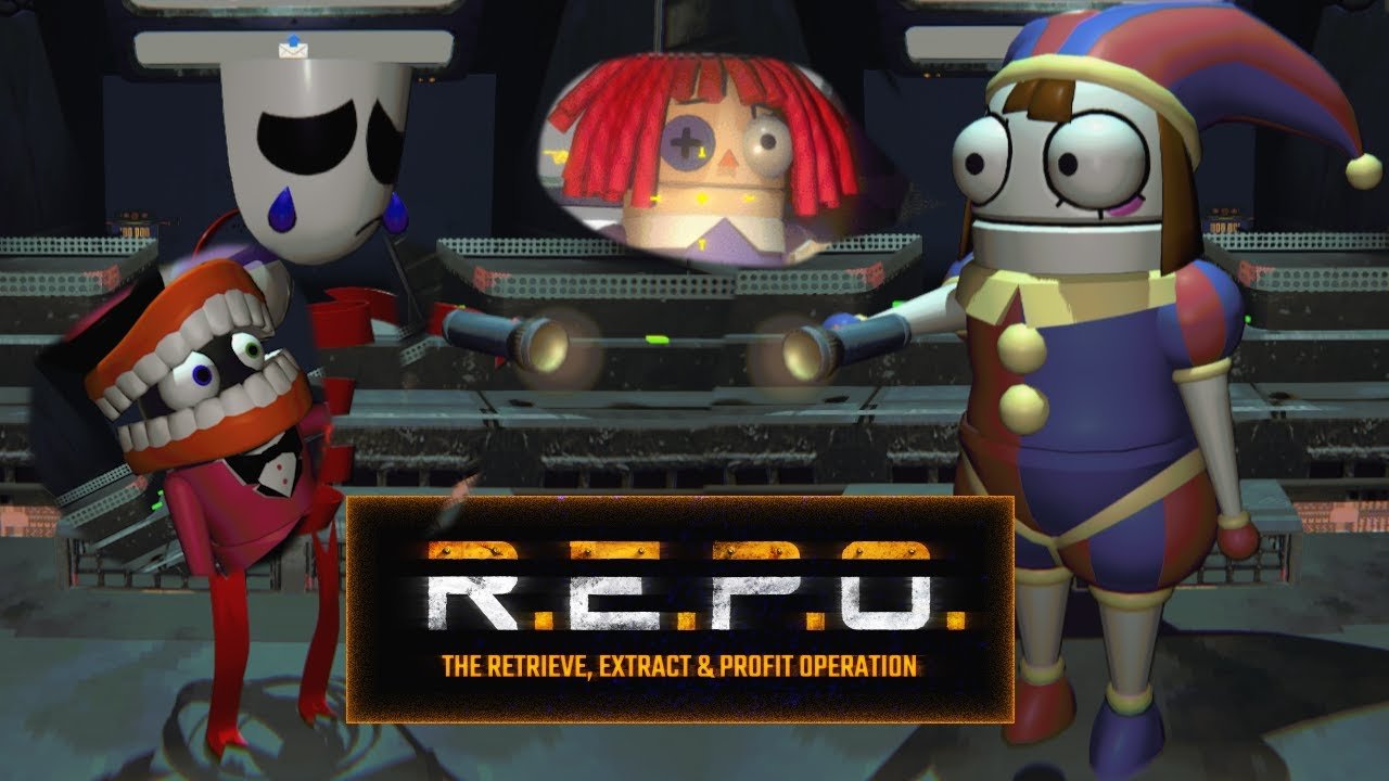 The Amazing Digital Circus Voice Actors Play R.E.P.O.