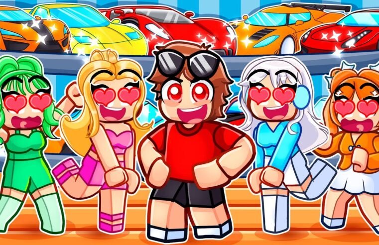 RIZZING GIRLS With My 30 SUPERCAR GARAGE In Roblox DRIVING EMPIRE…
