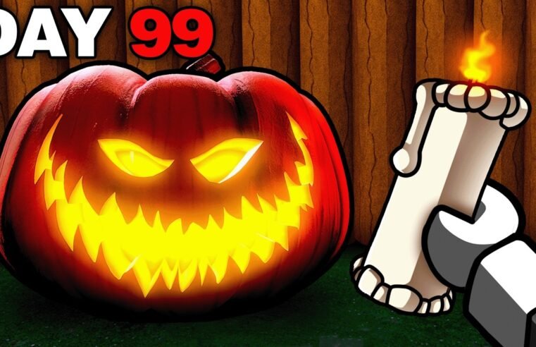 I Survived the HALLOWEEN UPDATE in 99 Nights in the Forest