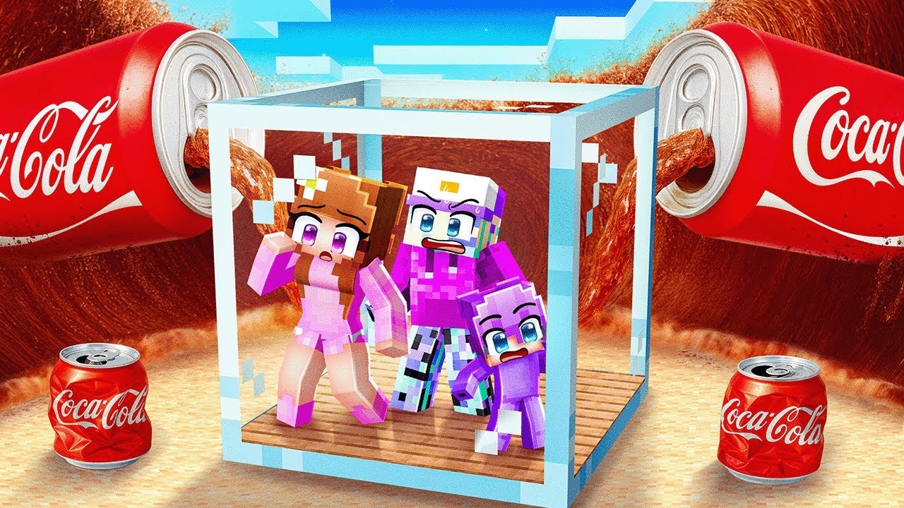 Coca Cola Tsunami vs Doomsday Bunker in Minecraft