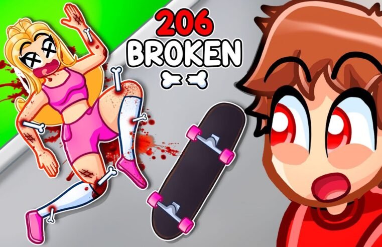 Breaking ALL 206 BONES As a PRO SKATEBOARDER…