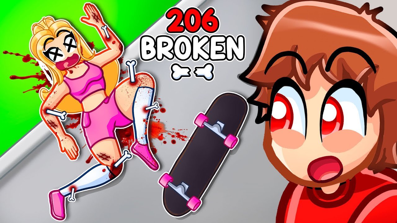 Breaking ALL 206 BONES As a PRO SKATEBOARDER…