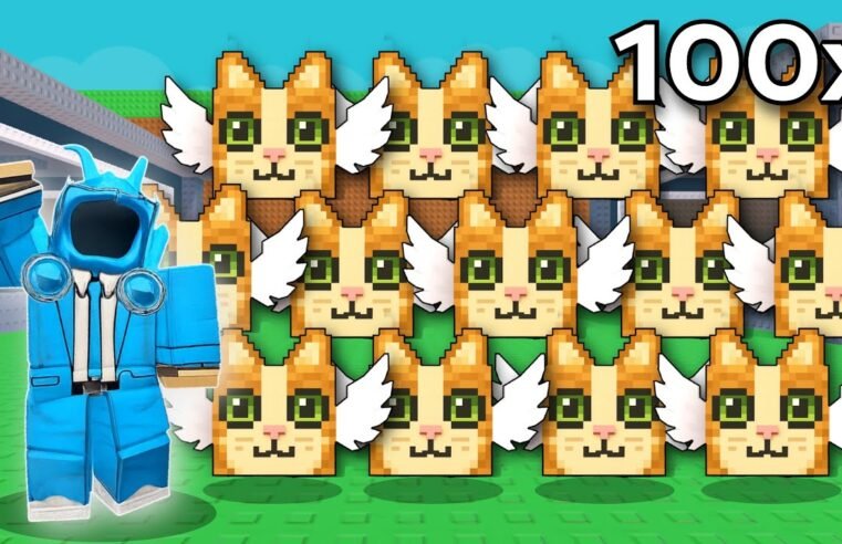 I Opened 100 MEOWL Lucky Blocks in Steal A Brainrot