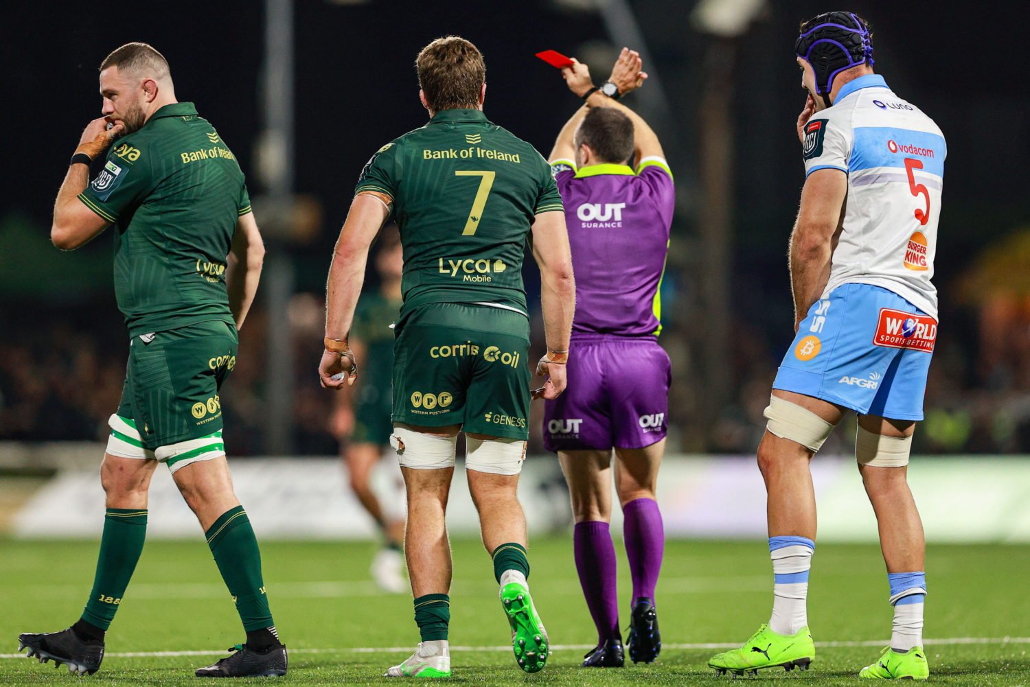 Murphy’s red card rescinded after Wessels ban