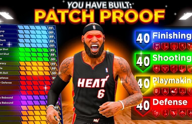 *NEW* UNPATCHABLE DEMIGOD BUILD in NBA 2K26 (0 CAP BREAKERS NEEDED) best build 2k26