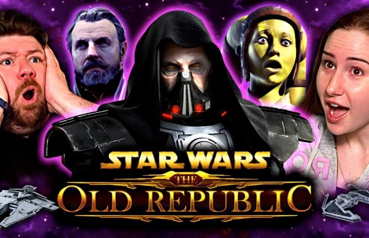 First Time Watching Star Wars The Old Republic: ALL Cinematic Trailers