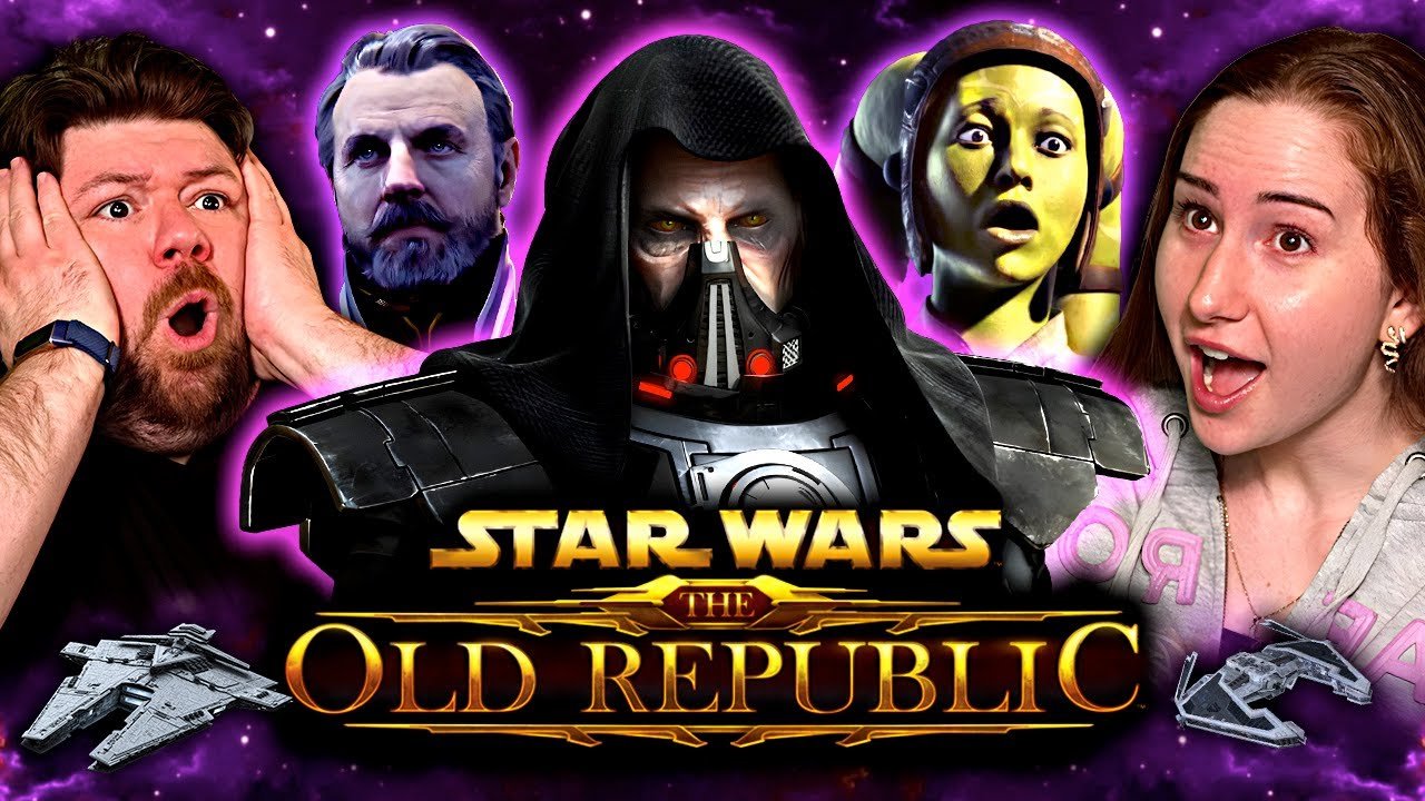 First Time Watching Star Wars The Old Republic: ALL Cinematic Trailers