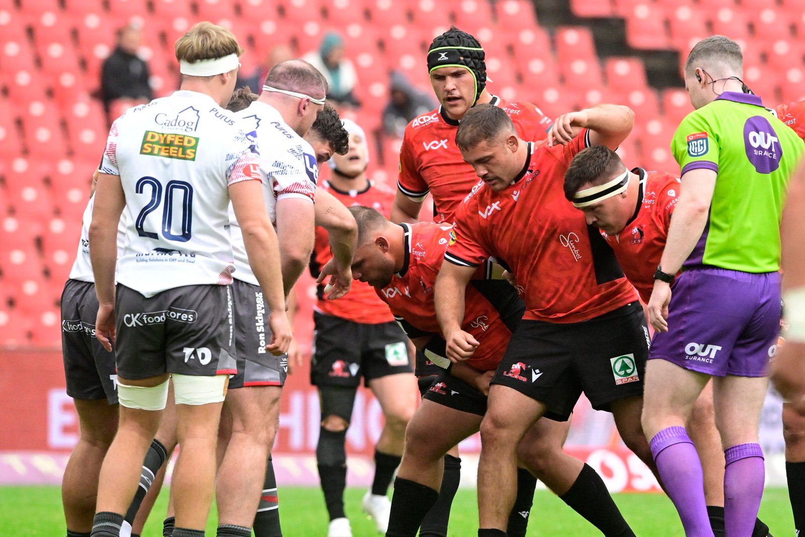 Lions shuffle pack for Ulster clash