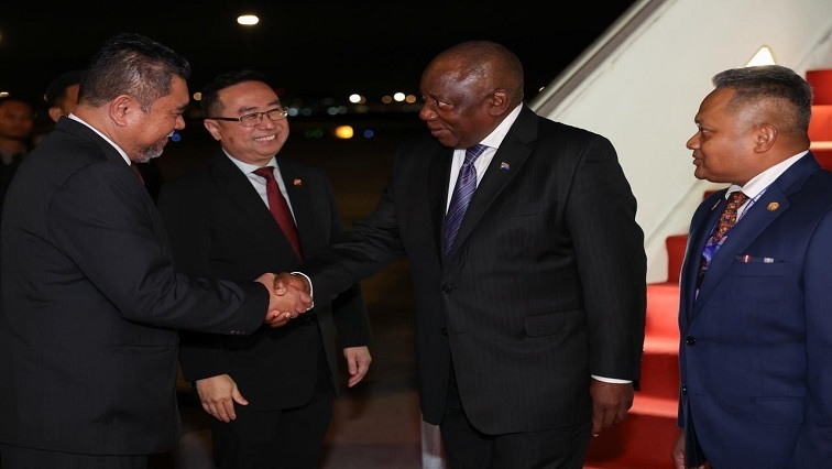 President Ramaphosa arrives in Malaysia for ASEAN Summit – SABC News