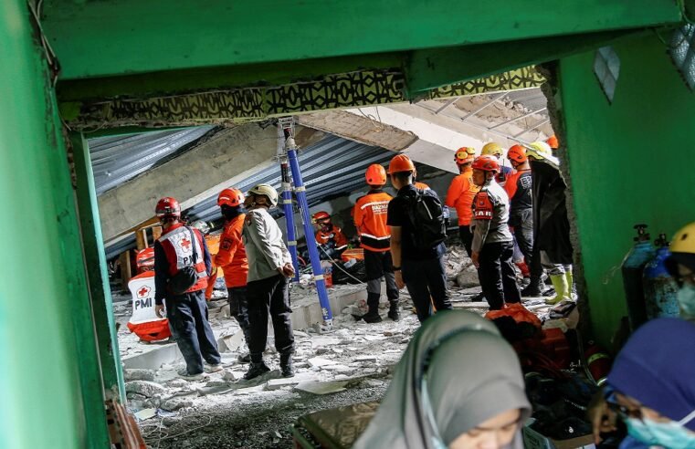At least 50 bodies recovered after Indonesian school collapse – SABC News