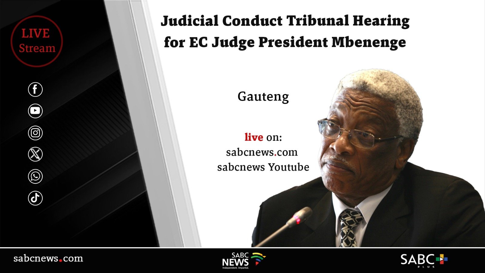 LIVE: Closing arguments in Mbenenge Judicial Conduct Tribunal