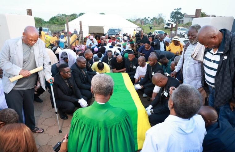 Mthethwa’s body arrives at family homestead – SABC News