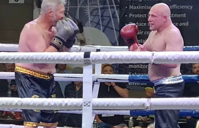 Watch: Ollie vs Bullet boxing bout