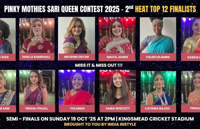 Pinky Mothies Sari Queen Contest Draws Massive Crowd at Kingsmead Stadium