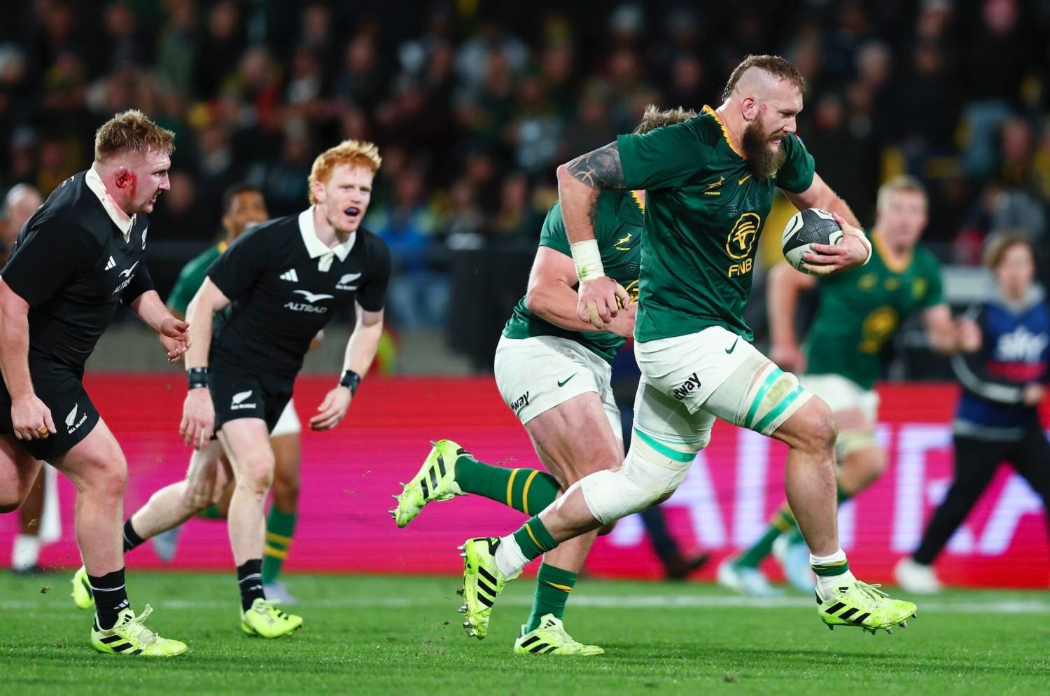 Watch: Every Bok try in 2025 Rugby Champs