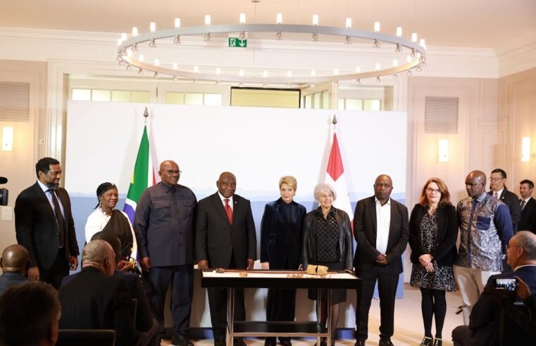Ramaphosa reaffirms commitment to strengthen SA-Switzerland relations – SABC News