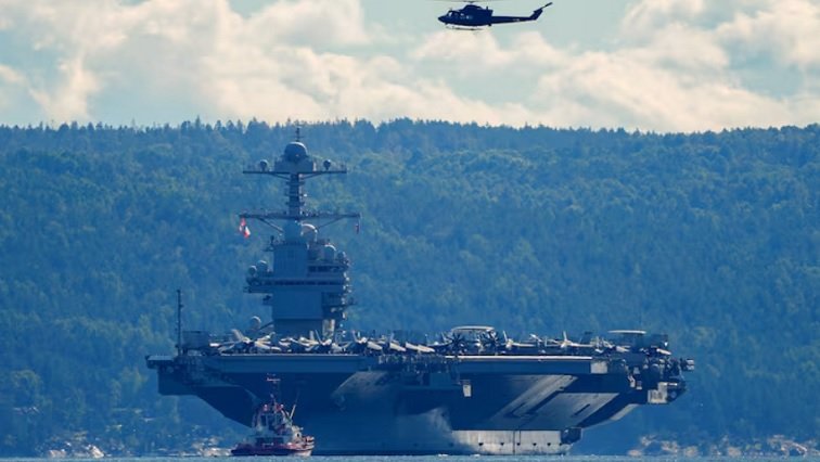 US deploys aircraft carrier group to Latin America – SABC News