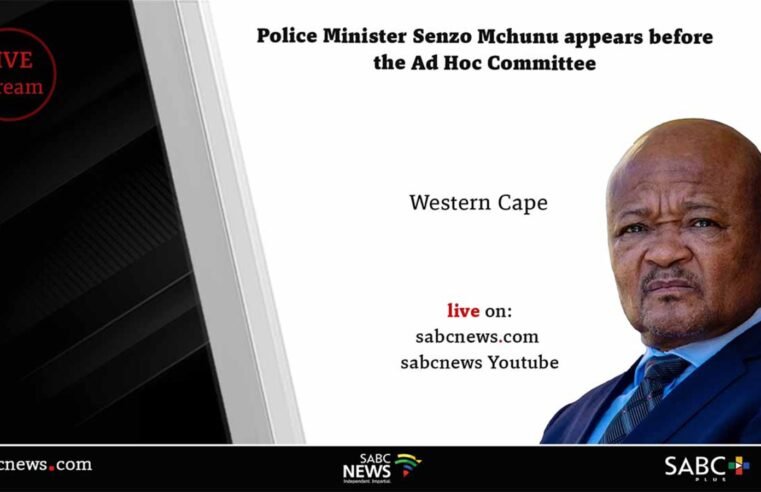 LIVE | Minister Mchunu appears before Parliament Ad hoc Committee