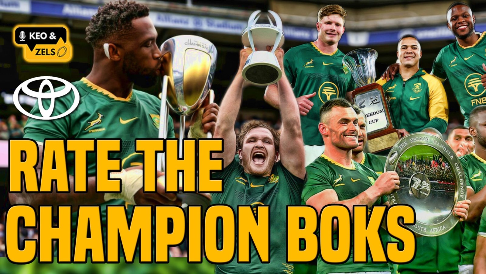 Keo & Zels rate the champion Boks