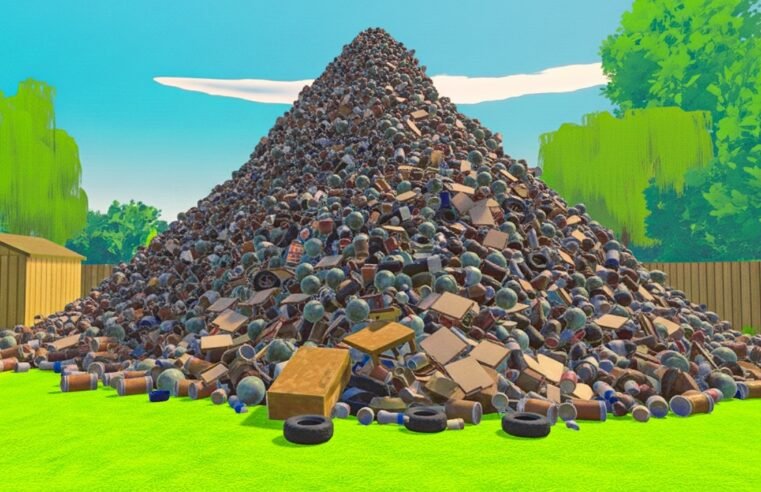 I literally dug through garbage