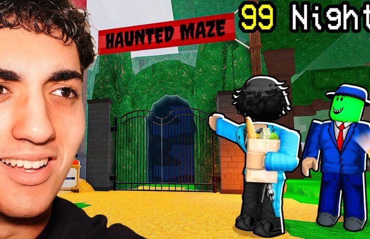 Surviving 99 Nights In The MAZE… (IMPOSSIBLE)